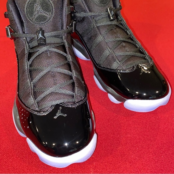 Jordan 6 Rings Black Ice 322992-011 Men’s Size 7.5 - Picture 5 of 8